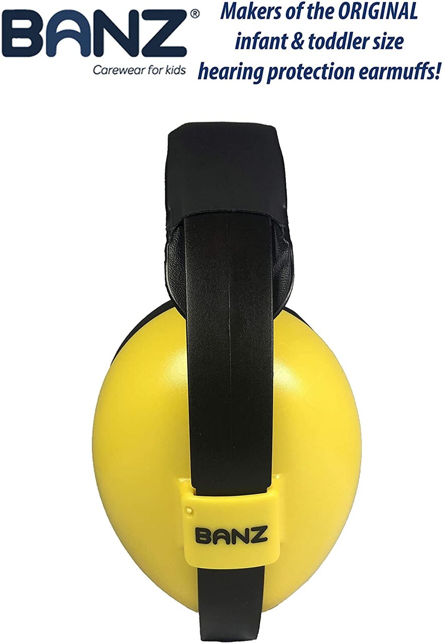 BANZ Bubzee baby gehoorbeschermer Gold (goudgeel)
