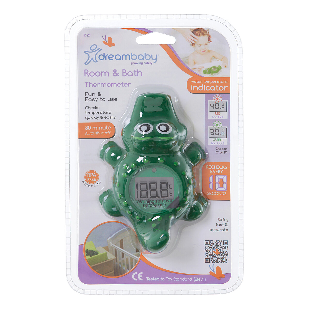 Dreambaby digitale kamer &amp; bad thermometer | Krokodil