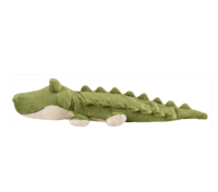 Zachte Warmies Krokodil knuffel voor kinderen
