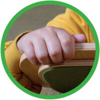 Rockerboard Classic Stepped  - balansbord - Nordic Wit