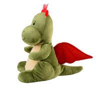 Zachte Warmies Draak knuffel voor kinderen