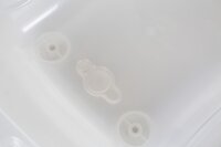 Childhome Babybad Frosted &ndash; afvoerstop zichtbaar
