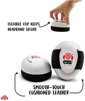 Em&#039;s for kids baby gehoorbeschermers Zwart - Roze/Wit bandje