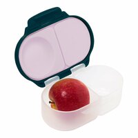&quot;Snackbox Indigo Rose met flexibele fruit houder&quot;