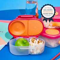 &quot;B.box Strawberry Shake Snackbox voor kleine handjes&quot;