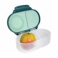 &quot;Snackbox Emerald Forest met flexibele fruit houder&quot;