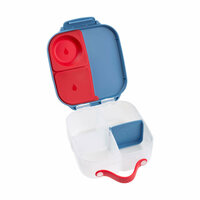 🥪 b.box Blue Blaze lunchbox &ndash; binnenkant met vakindeling