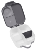 🥪 b.box Graphite lunchbox &ndash; binnenkant met vakindeling