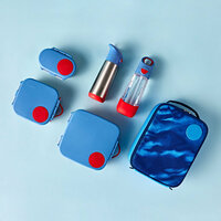 &quot;B.box Blue Blaze Snackbox voor kleine handjes&quot;