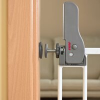 Reer T-Gate traphek klemhek en schroefhek 77-110cm Wit