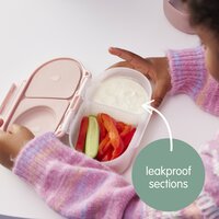 &quot;Roze B.box snackbox voor kinderen, compact formaat&quot;
