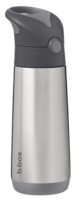 B.box ge&iuml;soleerde drinkfles 500ml | Graphite