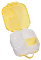 🥪 b.box Lemon Twist lunchbox &ndash; binnenkant met vakindeling