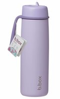 B.box ge&iuml;soleerde Flip Top drinkfles 690ml | Lilac Love