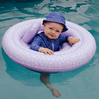 Swim Essentials Baby Float Leopard Lila 0-1 Jaar