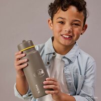 B.box ge&iuml;soleerde Flip Top drinkfles 1L | Batman