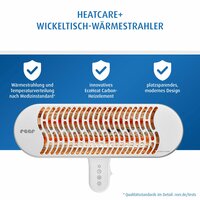 Baby op commode met zachte warmte van HeatCare+