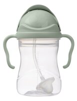 b.box Sage drinkbeker met rietje en flip-top dop