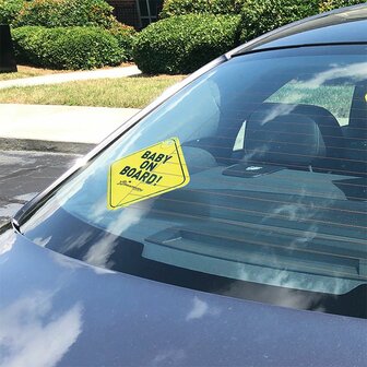Afdeling Ontoegankelijk Belang Baby on Board auto sticker | Kinderveiligheidswinkel - ✓