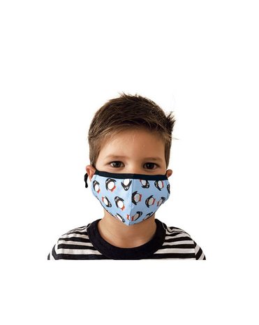 DreamBaby gezichtsmasker of mondkapje voor kinderen Pinguïn 