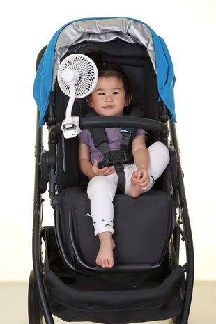 Nationaal moederlijk het kan Dreambaby kinderwagen ventilator | Wit - ✓
