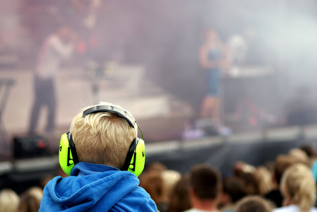 gehoorbescherming tijdens concert