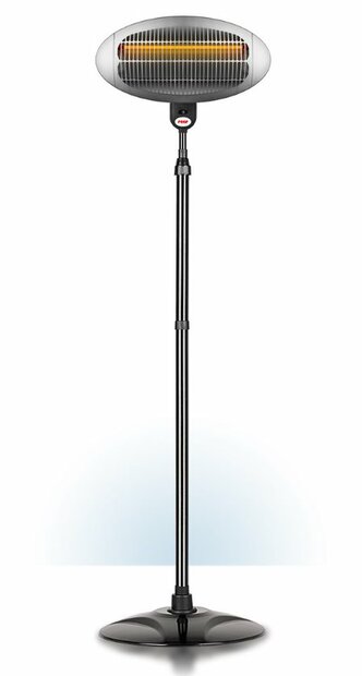 Reer commode warmtestraler boven commode in gebruik