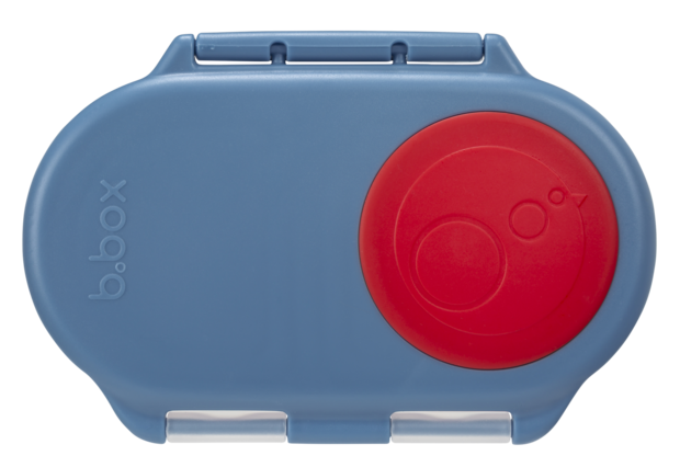 &quot;B.box Snackbox Blue Blaze met twee lekvrije compartimenten&quot;