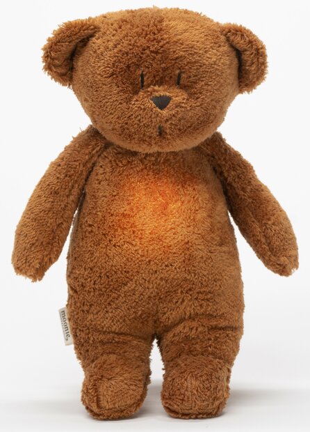 Moonie knuffel 2.0  - The Humming Bear Caramel Natur