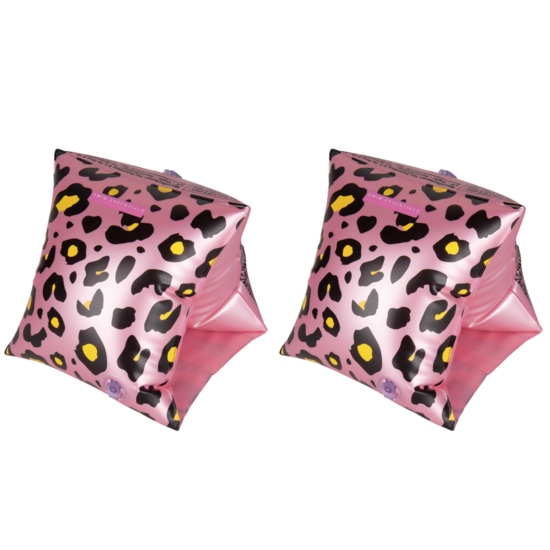 Swim Essentials Zwembandjes Panter Rose 0-2 jaar