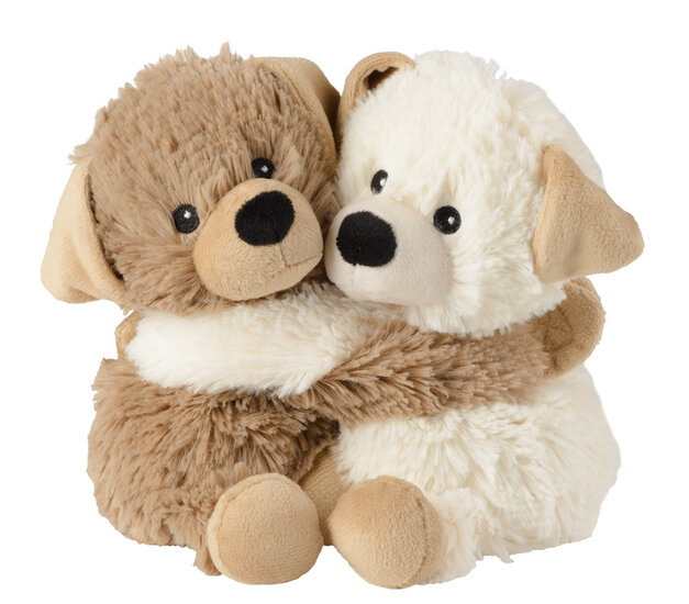 Warmies magnetronknuffel knuffelende vrienden Honden