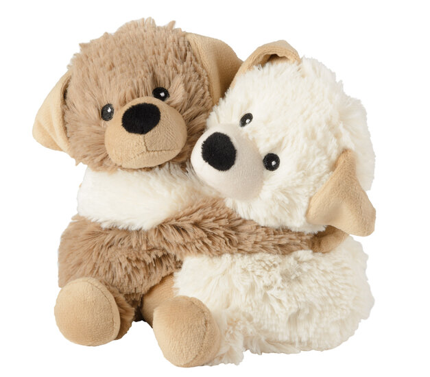 Warmies magnetronknuffel knuffelende vrienden Honden