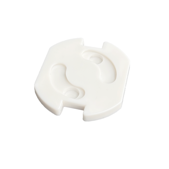 Extra stevige stopcontactbeveiligers met 3M tape - Wit (5 stuks)