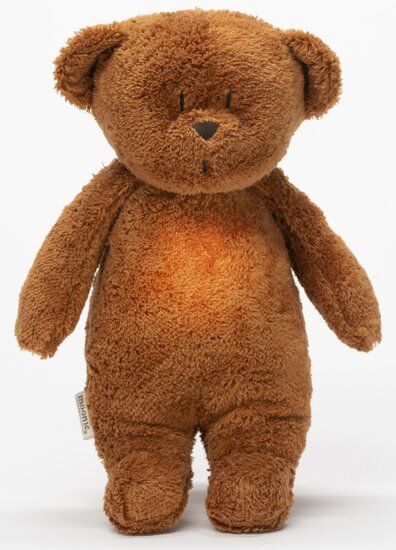 Moonie knuffel 2.0  - The Humming Bear Caramel Natur