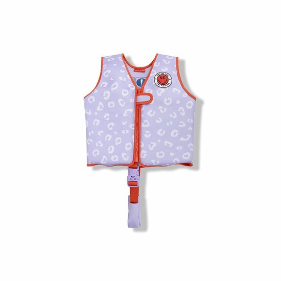 Swim Essentials Zwemvest Leopard Lila 3-6 jaar