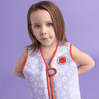Swim Essentials Zwemvest Leopard Lila 3-6 jaar