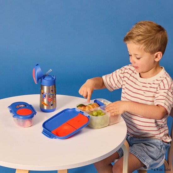 b.box Superman&trade; Mini Lunchbox kind eten