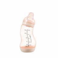 Babyfles Difrax&nbsp;S fles 170 ml blossom pink