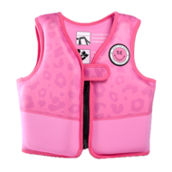 Swim Essentials Zwemvest Roze Panterprint 18-30 kg