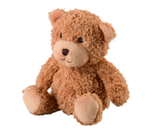 Warmies MINIS magnetronknuffel teddybeer