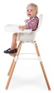 Childhome Evolu 2 Kinderstoel Naturel Wit