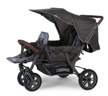 Wandelwagen new Triplet voor 3 kinderen + regenhoes + zonnekap