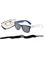 Junior Banz Dual Zonnebril blauw/wit (4-10 jaar)