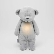 Moonie knuffel the humming beer Silver