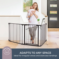Dreambaby Discovery 3 Adapta Traphekje 74.5-195cm | Zwart