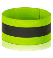 Reer Reflecterende Tape &ndash; 4-pack (neongeel met zilveren streep)