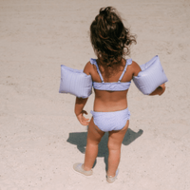 Swim Essentials Zwembandjes Leopard Lila 0-2 jaar