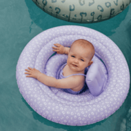 Swim Essentials Baby Float Leopard Lila 0-1 Jaar