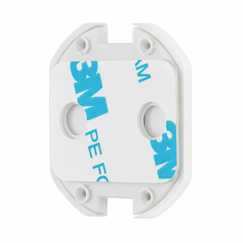 Reer zelfklevende stopcontactbeveiligers Wit (10 stuks)