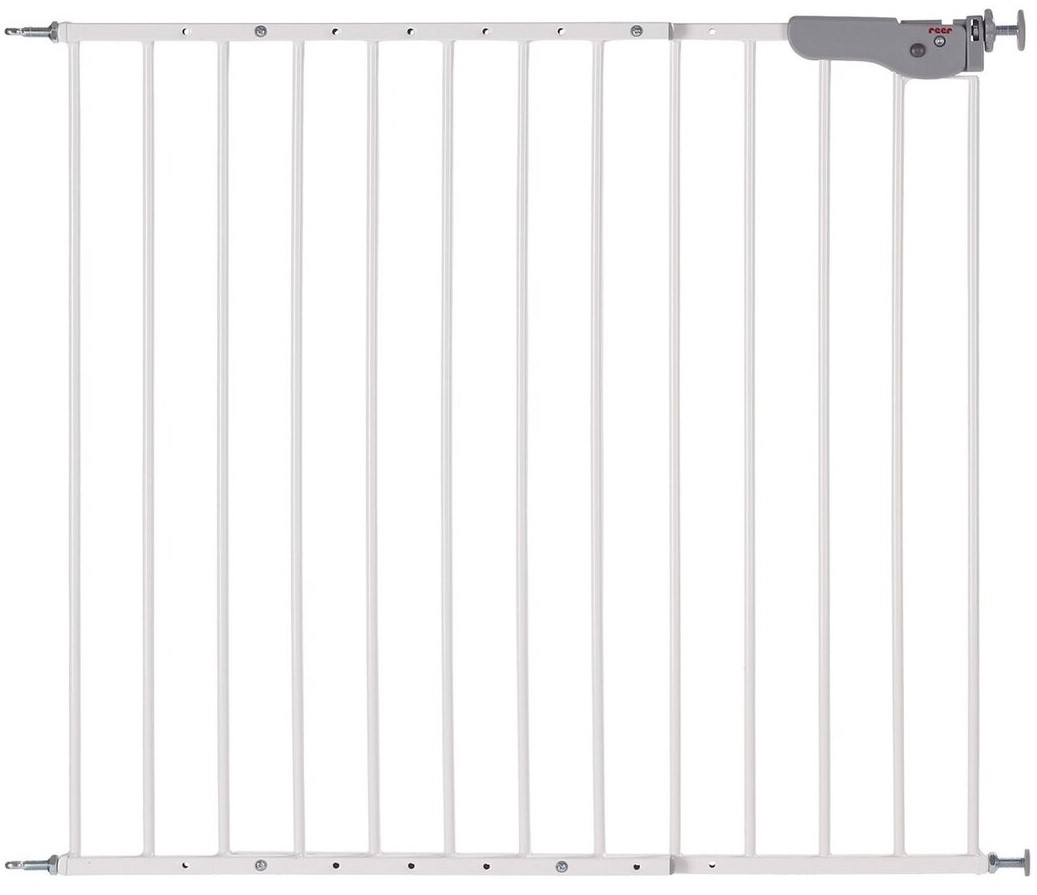 Reer S-gate traphek  voor wandbevestiging | 73-110cm | Metaal wit